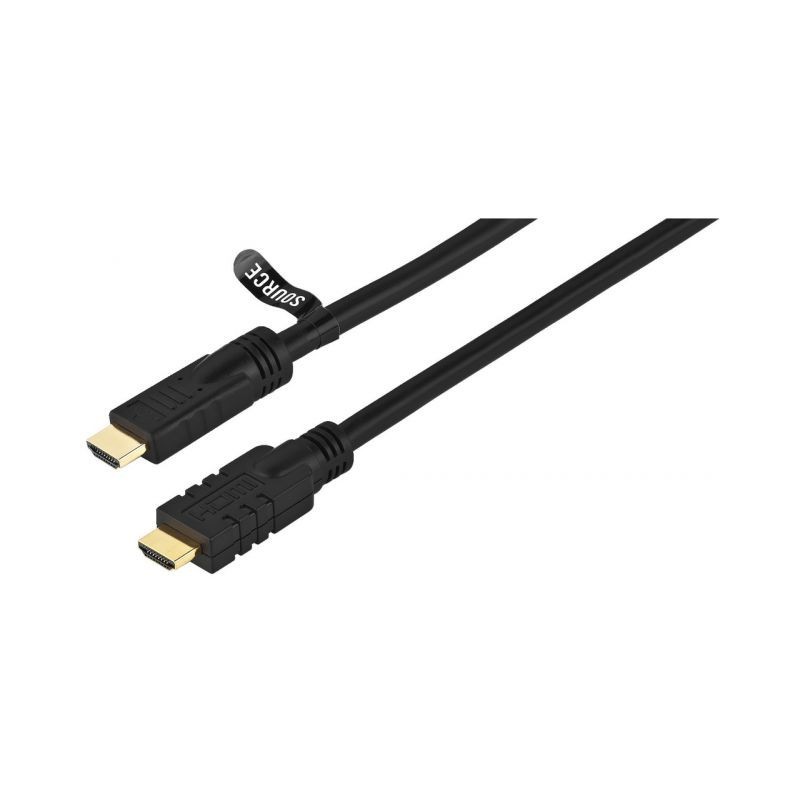 Monacor HDMC-2500R/SW Kabel połączeniowy HDMI™ High-Speed, 25m